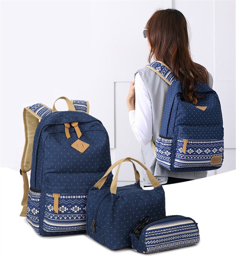 Рюкзак + сумка + косметичка Rinhoo купить на Алиэкспресс